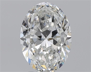 Picture of Natural Diamond 2.00 Carats, Oval with  Cut, G Color, VS2 Clarity and Certified by GIA