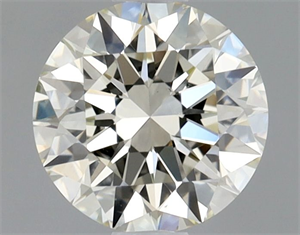 Picture of Natural Diamond 0.70 Carats, Round with Excellent Cut, L Color, SI1 Clarity and Certified by GIA
