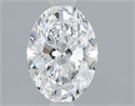 Natural Diamond 0.80 Carats, Oval with  Cut, D Color, VS1 Clarity and Certified by GIA