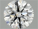 Del inventario de diamantes de laboratorio, 1.57 quilates, Redondo , Color F, claridad VS1 y certificado IGI