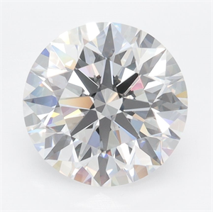 Picture of Lab Grown Diamond 3.01 Carats, Round with Ideal Cut, D Color, VVS1 Clarity and Certified by IGI