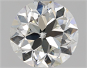Diamante Natural 0.81 quilates, Redondo , Color I, claridad VVS2 y certificado GIA