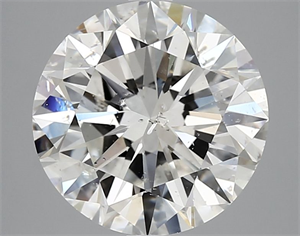 Foto Diamante Natural 4.01 quilates, Redondo , Color G, claridad SI2 y certificado IGI de