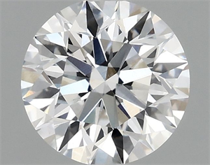Picture of Lab Grown Diamond 1.35 Carats, Round with Excellent Cut, E Color, VS1 Clarity and Certified by IGI