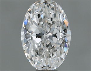 Picture of Natural Diamond 0.50 Carats, Oval with  Cut, F Color, VS1 Clarity and Certified by GIA