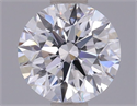 Del inventario de diamantes de laboratorio, 1.01 quilates, Redondo , Color E, claridad VVS2 y certificado IGI