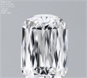 Natural Diamond 0.35 Carats, Cushion with  Cut, D Color, VS2 Clarity and Certified by GIA