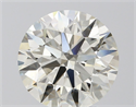 Diamante Natural 2.52 quilates, Redondo , Color J, claridad VS2 y certificado IGI