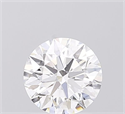 Lab Grown Diamond 1.05 Carats, Round with Excellent Cut, D Color, VVS1 Clarity and Certified by IGI