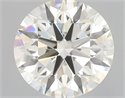 Natural Diamond 0.92 Carats, Round with Excellent Cut, K Color, VVS1 Clarity and Certified by GIA