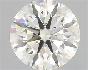 Picture of Natural Diamond 0.92 Carats, Round with Excellent Cut, K Color, VVS1 Clarity and Certified by GIA