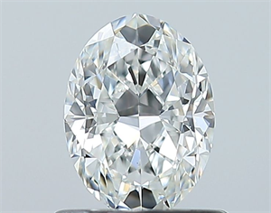 Picture of Natural Diamond 0.70 Carats, Oval with  Cut, F Color, VS1 Clarity and Certified by GIA
