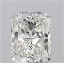 Natural Diamond 1.50 Carats, Radiant with  Cut, H Color, SI2 Clarity and Certified by GIA