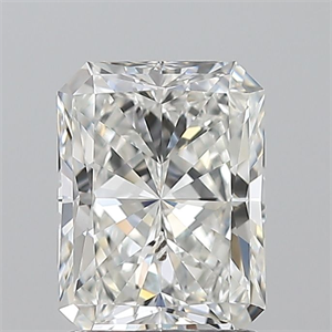 Picture of Natural Diamond 1.50 Carats, Radiant with  Cut, H Color, SI2 Clarity and Certified by GIA