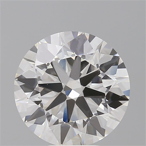 Picture of Lab Grown Diamond 5.60 Carats, Round with Ideal Cut, F Color, VVS2 Clarity and Certified by IGI