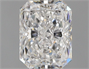 Natural Diamond 0.90 Carats, Radiant with  Cut, E Color, VVS1 Clarity and Certified by GIA