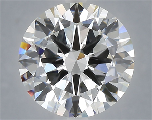 Picture of Lab Grown Diamond 6.06 Carats, Round with Excellent Cut, E Color, VVS2 Clarity and Certified by IGI