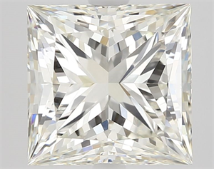 Picture of Natural Diamond 2.22 Carats, Princess with  Cut, J Color, VS1 Clarity and Certified by GIA
