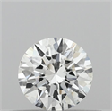 Diamante Natural 0.40 quilates, Redondo , Color E, claridad IF y certificado IGI