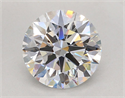 Lab Grown Diamond 3.52 Carats, Round with Ideal Cut, E Color, VVS2 Clarity and Certified by IGI