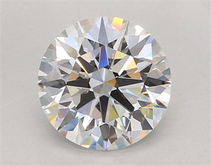 Picture of Lab Grown Diamond 3.52 Carats, Round with Ideal Cut, E Color, VVS2 Clarity and Certified by IGI