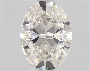 Picture of Natural Diamond 0.70 Carats, Oval with  Cut, J Color, VVS1 Clarity and Certified by GIA