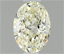 Natural Diamond 0.52 Carats, Oval with  Cut, L Color, VVS1 Clarity and Certified by IGI