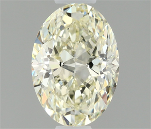 Picture of Natural Diamond 0.52 Carats, Oval with  Cut, L Color, VVS1 Clarity and Certified by IGI