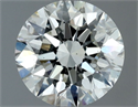 Natural Diamond 0.70 Carats, Round with Excellent Cut, I Color, SI1 Clarity and Certified by IGI