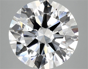 Picture of Lab Grown Diamond 4.76 Carats, Round with Excellent Cut, E Color, SI1 Clarity and Certified by IGI