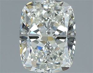 Picture of Natural Diamond 1.01 Carats, Cushion with  Cut, I Color, SI2 Clarity and Certified by GIA