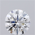 Del inventario de diamantes de laboratorio, 3.05 quilates, Redondo , Color E, claridad IF y certificado IGI