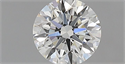 Diamante Natural 0.50 quilates, Redondo , Color G, claridad VVS1 y certificado IGI