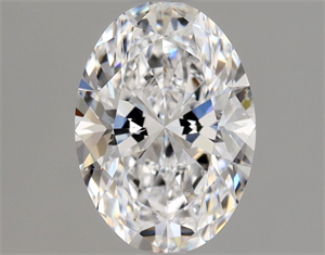 Picture of Natural Diamond 1.04 Carats, Oval with  Cut, D Color, VS2 Clarity and Certified by GIA