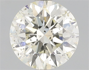 Picture of Natural Diamond 1.30 Carats, Round with Excellent Cut, L Color, I1 Clarity and Certified by GIA