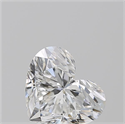 Natural Diamond 2.03 Carats, Heart with  Cut, F Color, IF Clarity and Certified by GIA