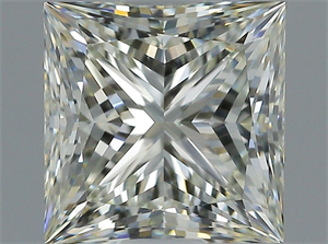 Foto Diamante Natural 1.20 quilates, Princesa , Color K, claridad VVS2 y certificado GIA de