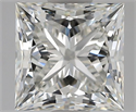 Diamante Natural 1.80 quilates, Princesa , Color H, claridad VVS2 y certificado GIA