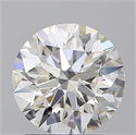 Diamante Natural 1.50 quilates, Redondo , Color H, claridad VVS2 y certificado GIA