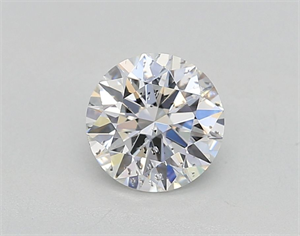 Foto Diamante Natural 0.50 quilates, Redondo , Color F, claridad I1 y certificado GIA de