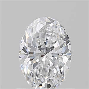 Picture of Natural Diamond 0.70 Carats, Oval with  Cut, D Color, VS2 Clarity and Certified by GIA