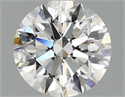 Del inventario de diamantes de laboratorio, 1.51 quilates, Redondo , Color E, claridad VS1 y certificado IGI