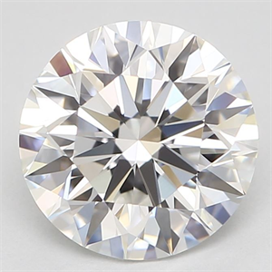 Foto Diamante Natural 1.21 quilates, Redondo , Color F, claridad VVS1 y certificado GIA de