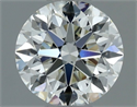 Diamante Natural 0.70 quilates, Redondo , Color I, claridad VVS2 y certificado IGI