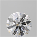 Natural Diamond 3.16 Carats, Round with Excellent Cut, E Color, VVS1 Clarity and Certified by GIA