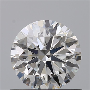 Picture of Natural Diamond 0.70 Carats, Round with Excellent Cut, E Color, IF Clarity and Certified by GIA