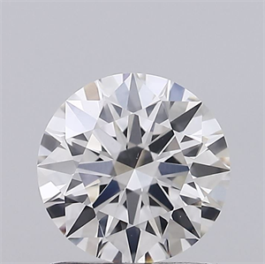 Picture of Lab Grown Diamond 1.03 Carats, Round with Ideal Cut, G Color, VVS2 Clarity and Certified by IGI