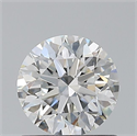Natural Diamond 0.70 Carats, Round with Excellent Cut, G Color, VVS2 Clarity and Certified by GIA