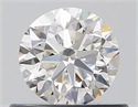 Diamante Natural 0.50 quilates, Redondo , Color G, claridad VVS2 y certificado GIA