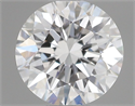 Natural Diamond 0.50 Carats, Round with Very Good Cut, E Color, VS2 Clarity and Certified by GIA